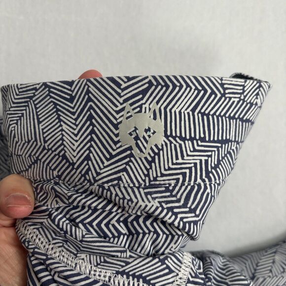 Greyson 1/4 Zip Pullover Mens XL Black White Pattern Performance Golf Stretch - Picture 4 of 7